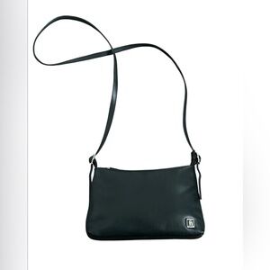 Etienne Aigner Black Leather Crossbody Bag